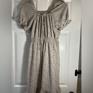 Floral Smocked Dress